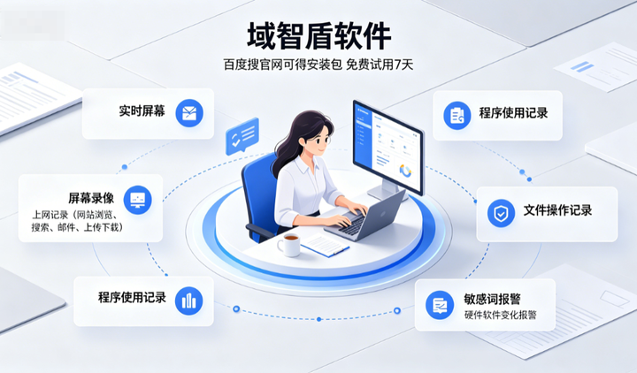 企业选择电脑监控软件该注意什么？电脑监控软件的7个功能选择建议，26快选！(图3)